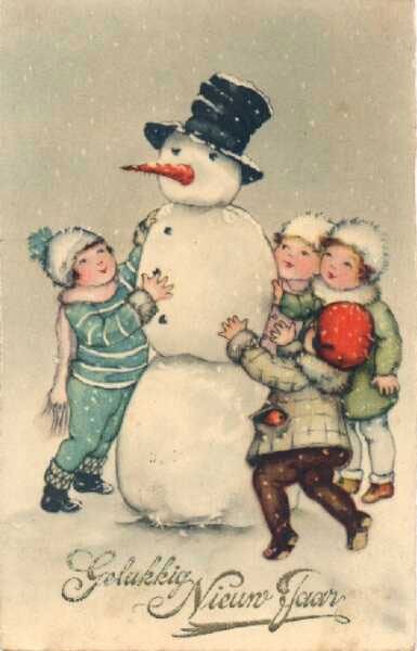 Vintage Snowmen 95